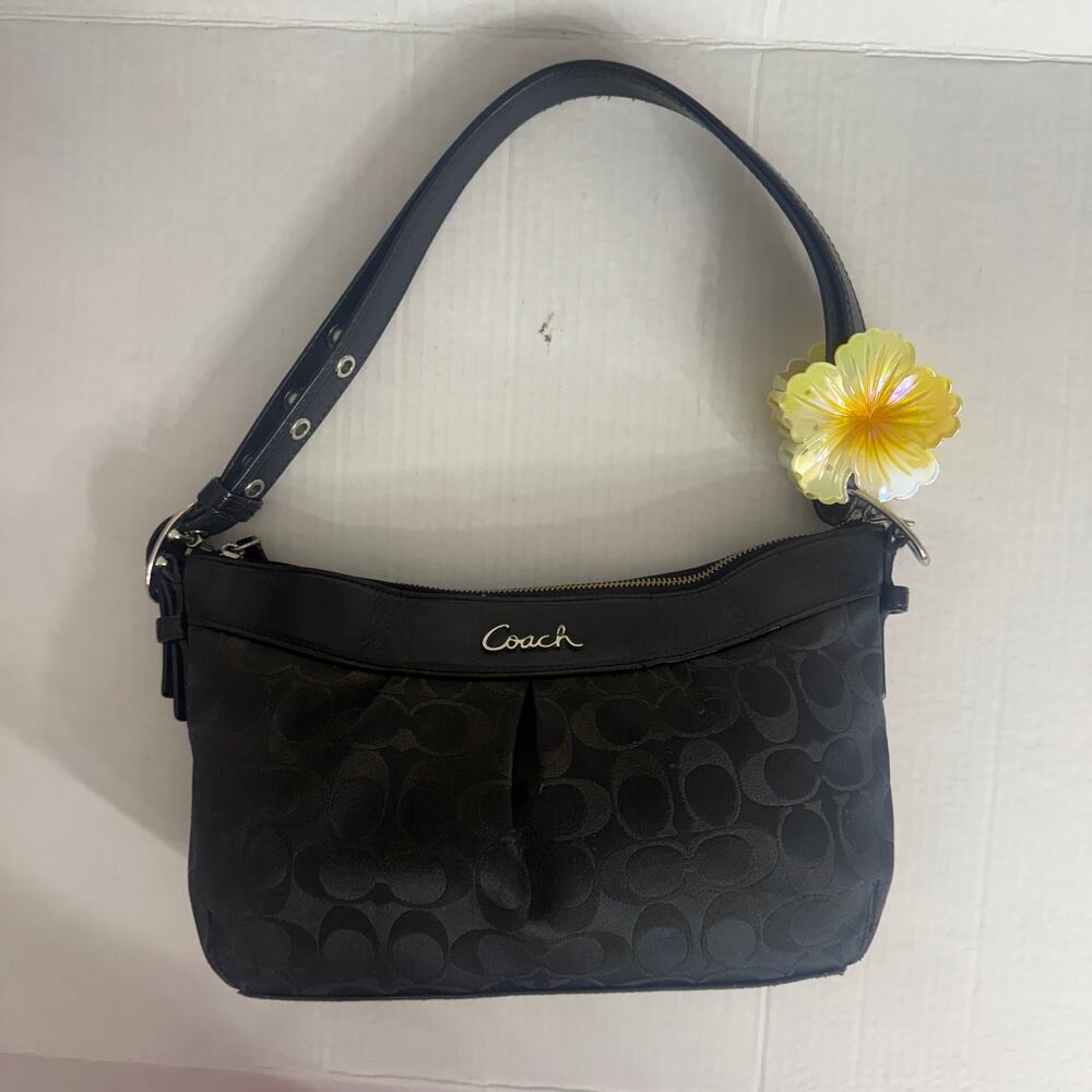Coach Soho pleated signature C shoulder bag